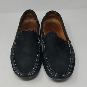 1901 Men's Black Loafers Slip-On Shoes Size 14